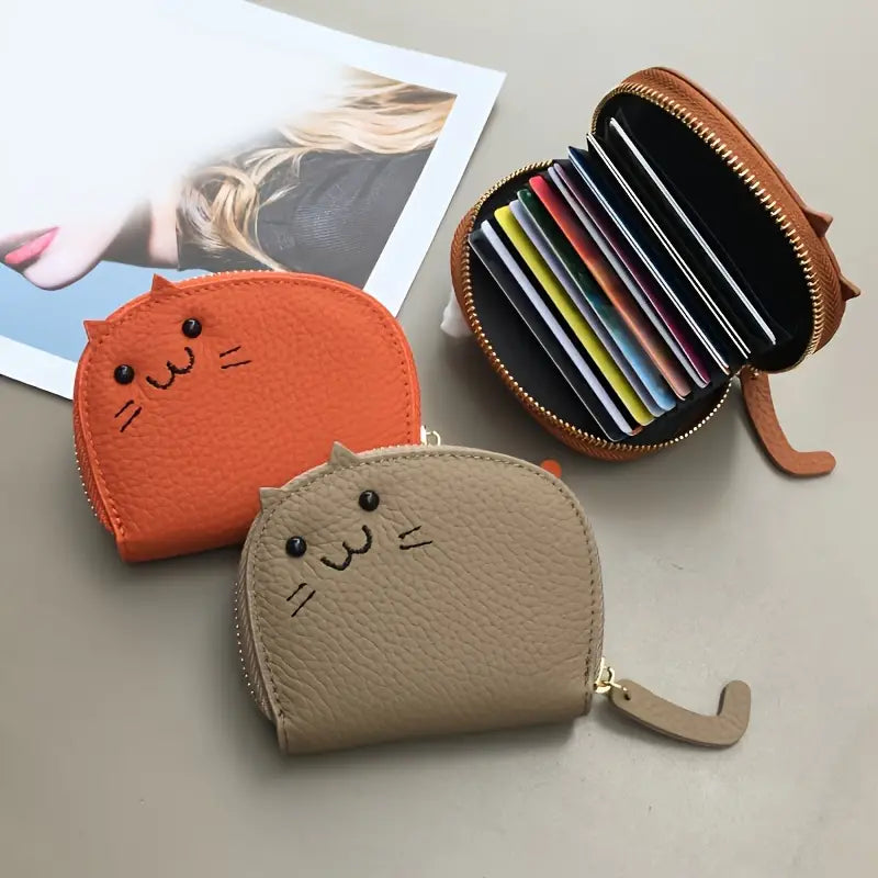 Purrfect Cat Card Purse