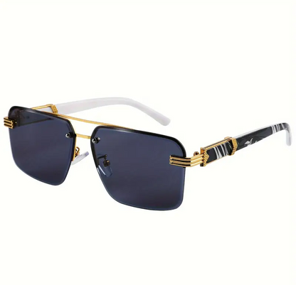 Retro Rimless Sunglasses