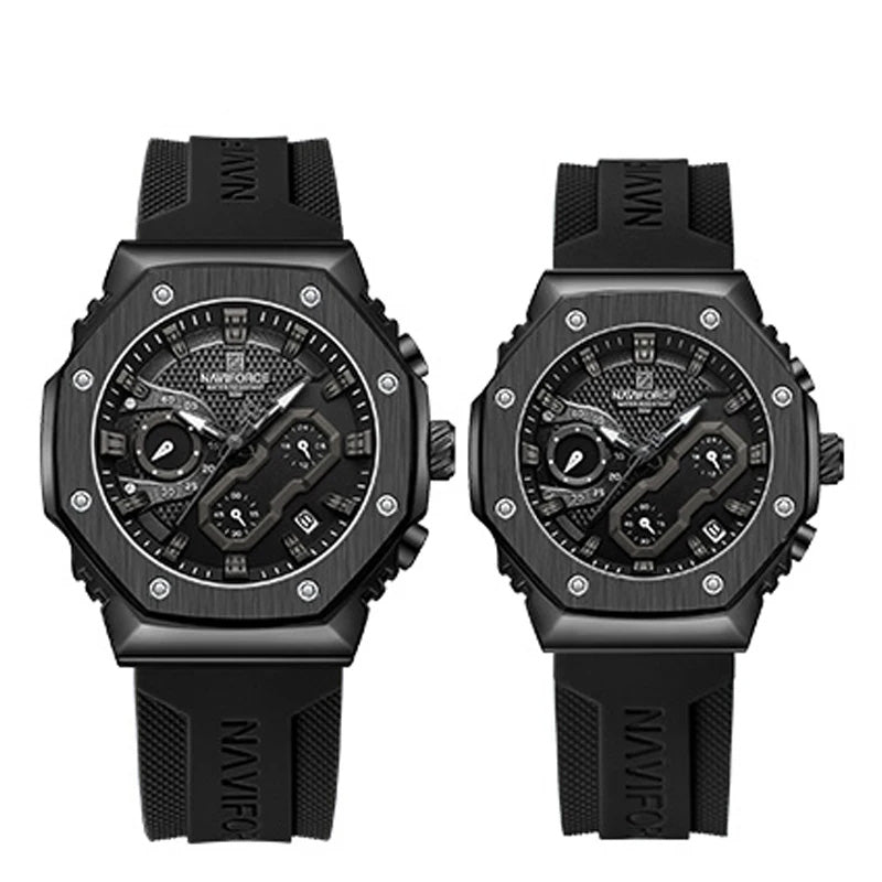 NaviForce His & Hers Sports Watch Set