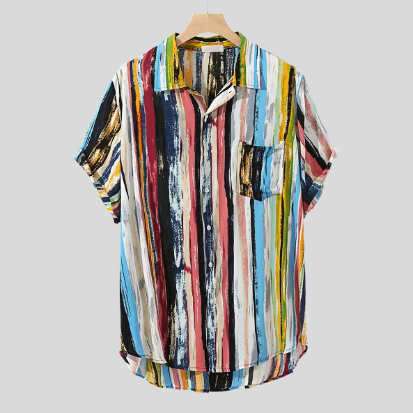 Vibrant Summer Art Shirt