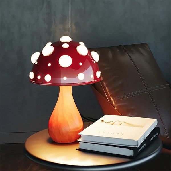 Enchanted Forest Mushroom Lamp