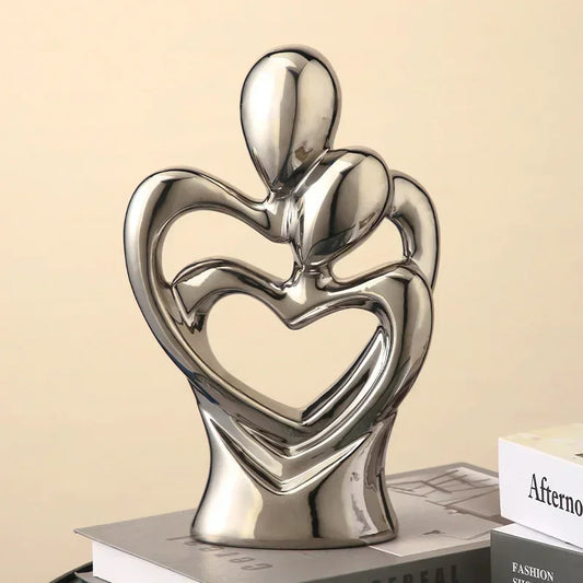 Abstract Lovers Sculpture