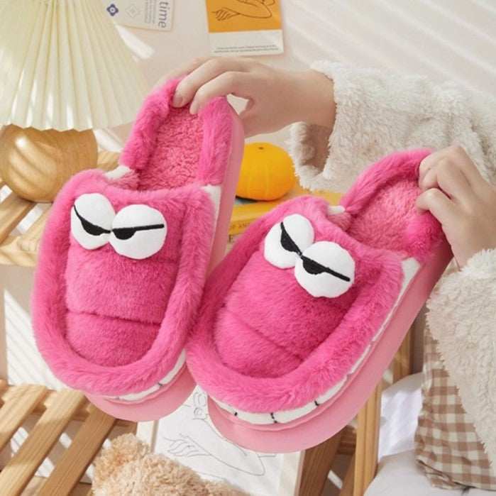 Happy Feet Fuzzy Slippers