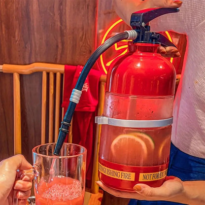 Fire Extinguisher Drink Dispenser