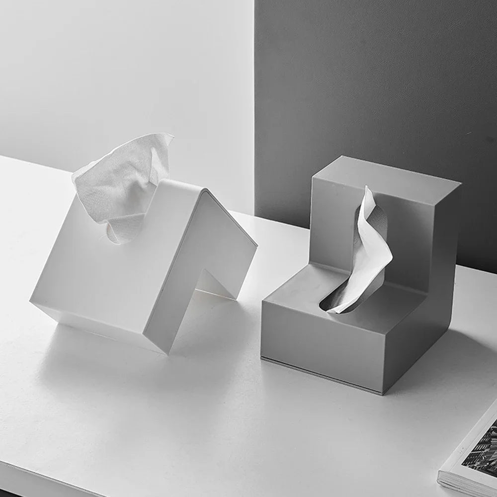 Minimalist Cubism Tissue Dispenser