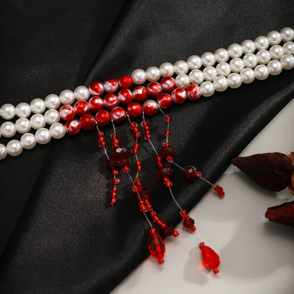 Vampire Blood Pearl Necklace