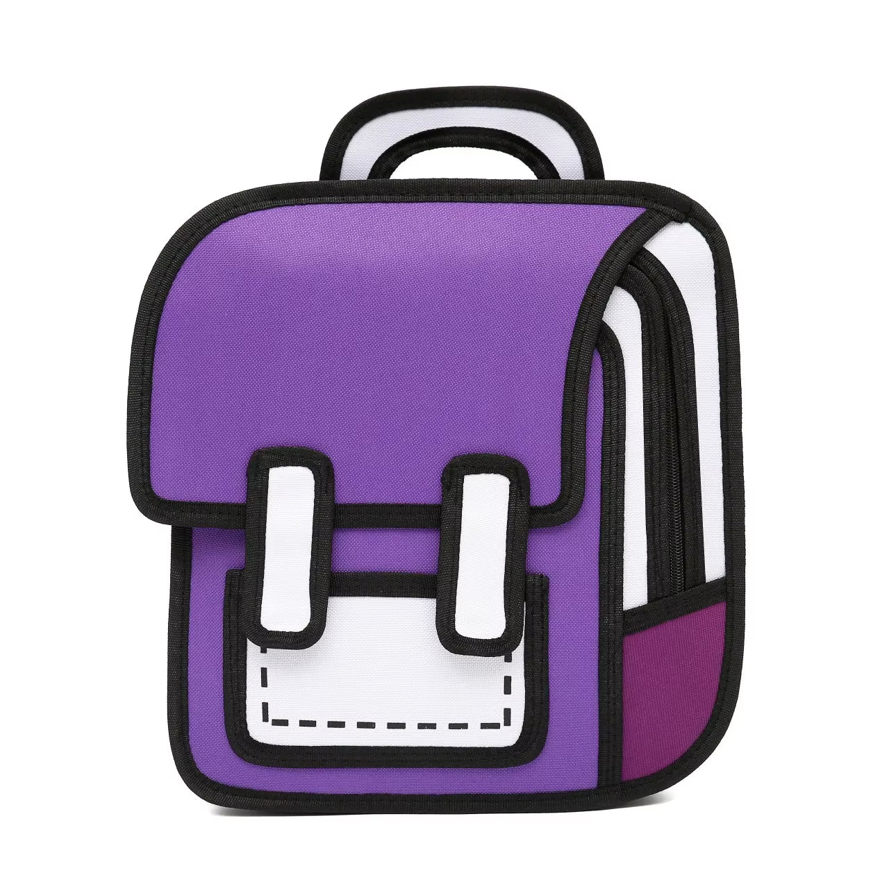Cartoon Canvas Dimensional Backpack
