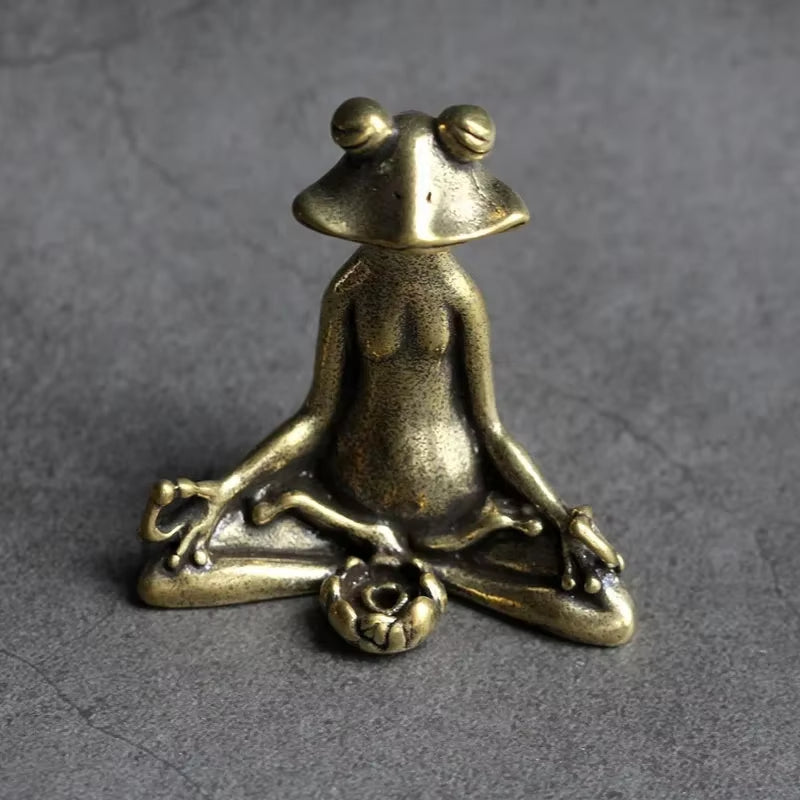 Frog of Reflection Incense Stand