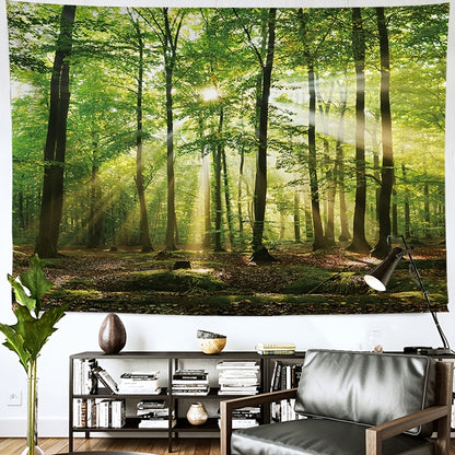 Enchanted Forest Print Tapestry