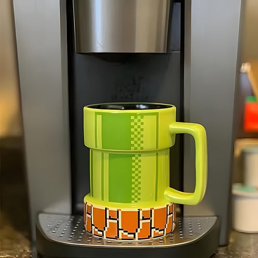 Retro Pixel Pipe Mug