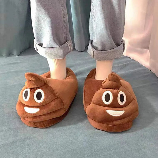 Smile Pile Emoji Slippers