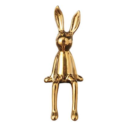 Elegant Rabbit Figurines