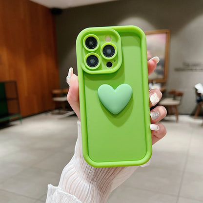 3D iPhone Heart Case