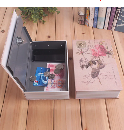 Secret Storage Book Safe with Lock