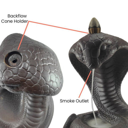 Cobra Cascade Waterfall Incense Burner