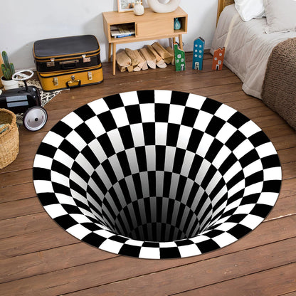 Vortex Illusion Rug