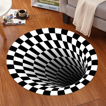 Vortex Illusion Rug