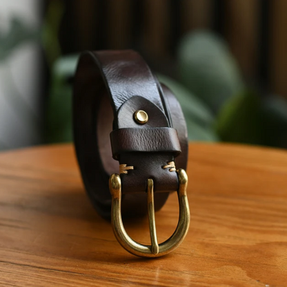 Horseshoe Buckle Belt