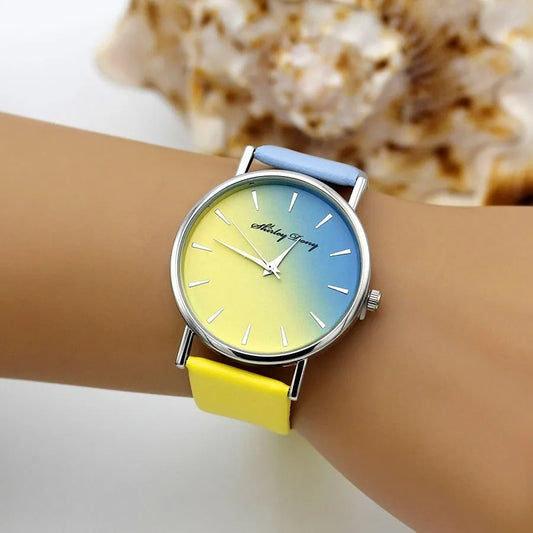 Sorbet-Swirl Wristwatch