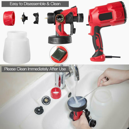 PowerSpray Pro 550W Handheld Paint Sprayer