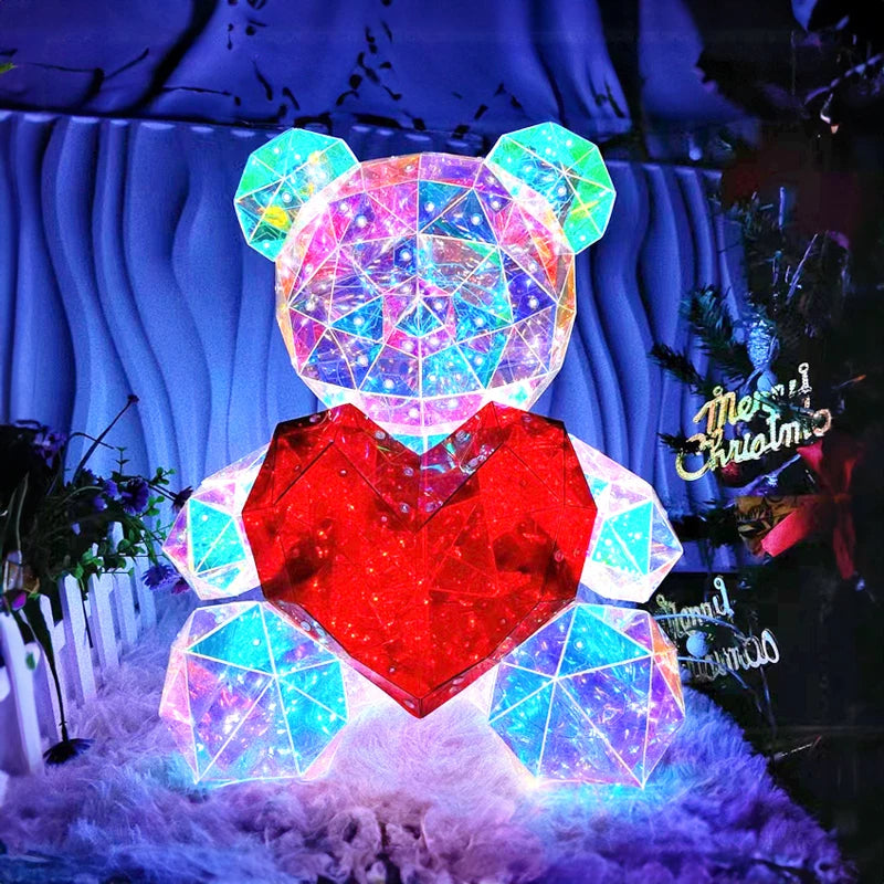 GlowHeart The Luminous Teddy Bear