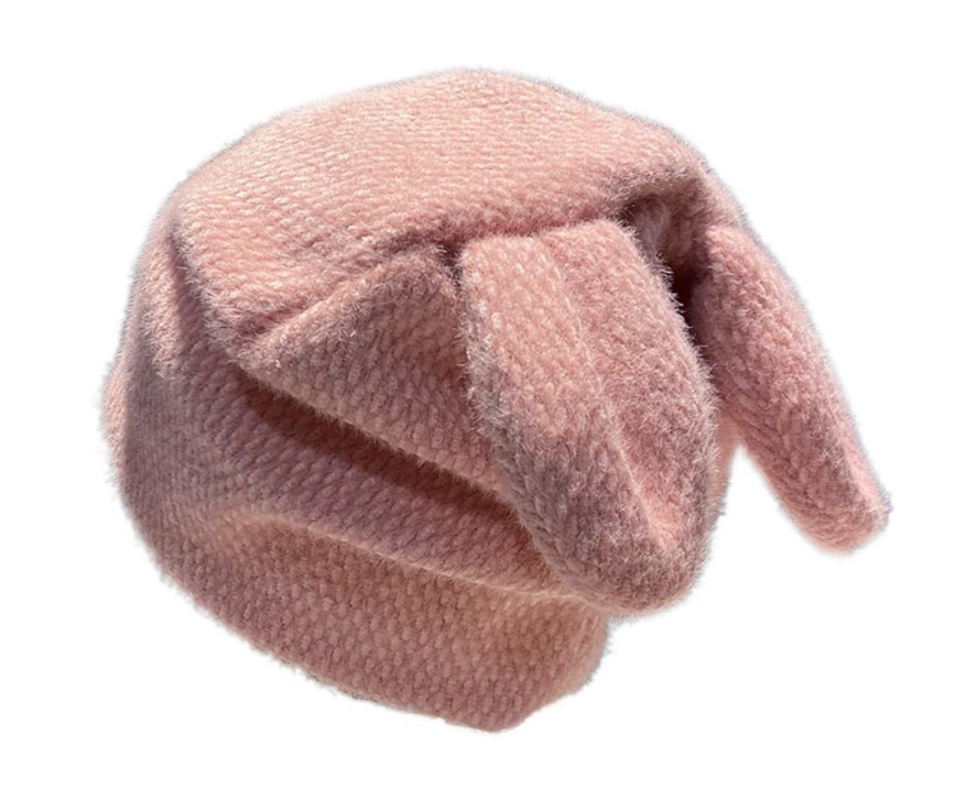 Woolly Bunny Ear Beanie