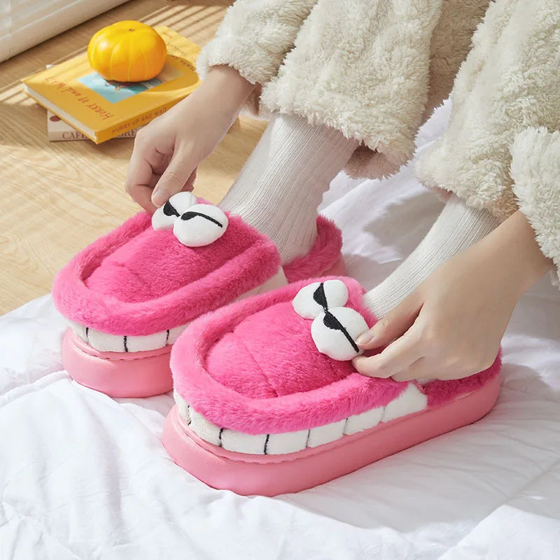 Happy Feet Fuzzy Slippers