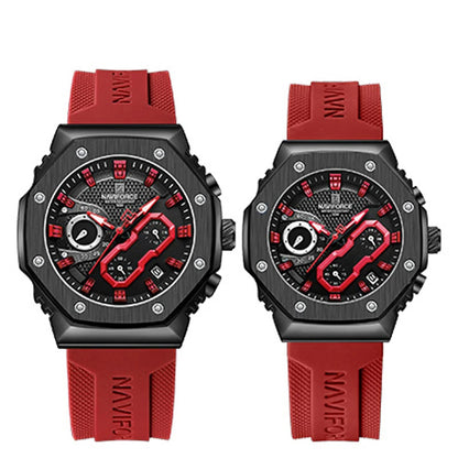 NaviForce His & Hers Sports Watch Set