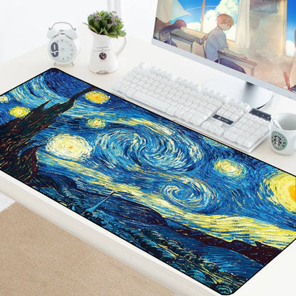 Starry Night Desk Mat