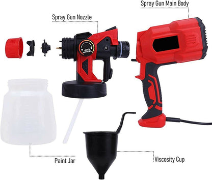 PowerSpray Pro 550W Handheld Paint Sprayer