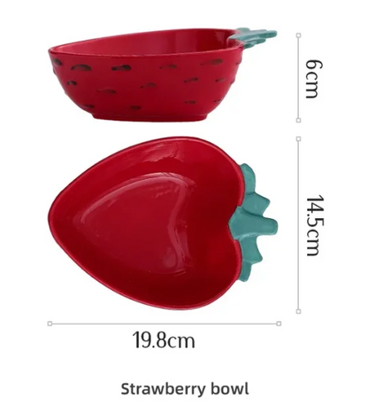 Fruit-Shaped Ceramic Serveware