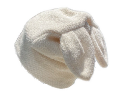 Woolly Bunny Ear Beanie